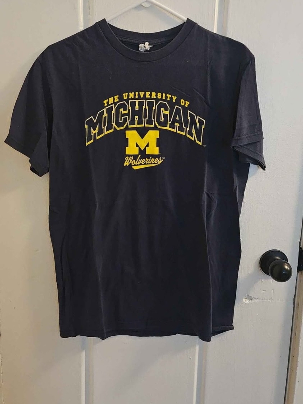 Wolverines Navy Blue Graphic Tee